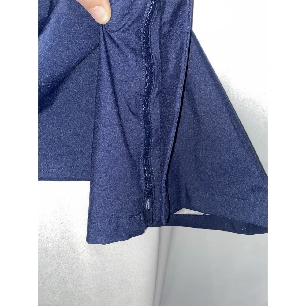 Tourney Gore-Tex Pants Mens Large Navy Blue Wind Waterproof Golf Ankle‎ Zip